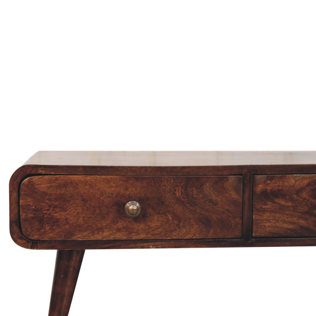 California Walnut Sonata Coffee Table - Image 3