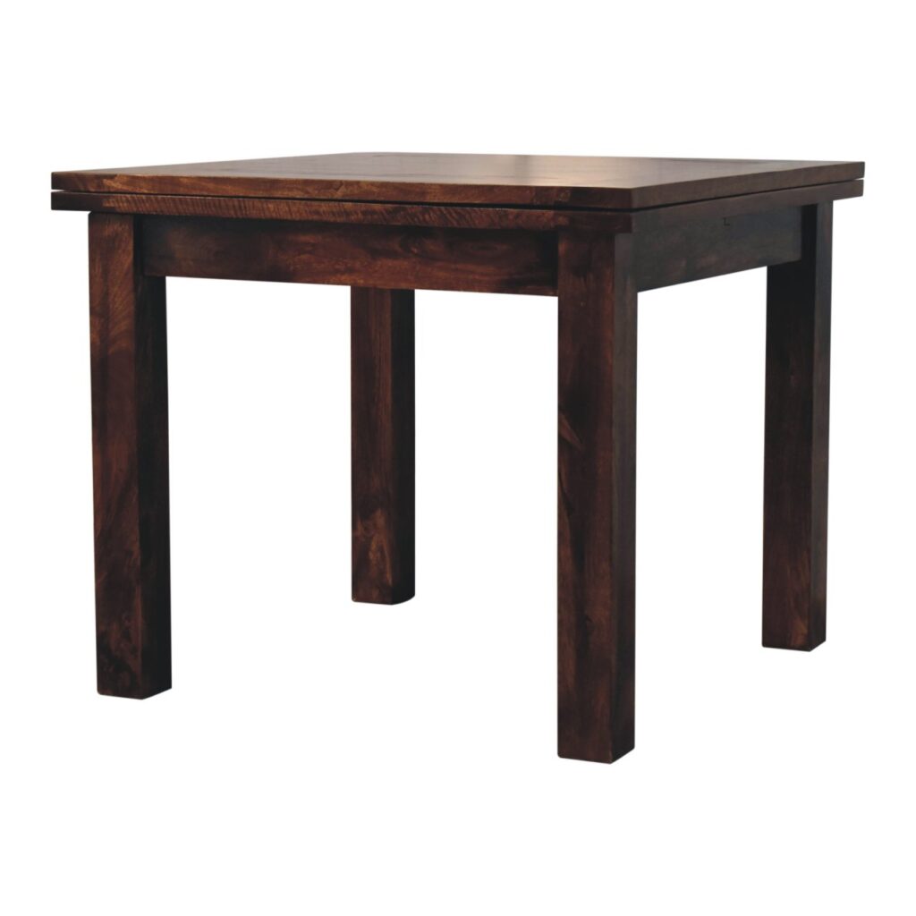 California Walnut Extendable Butterfly Dining Table - Image 3