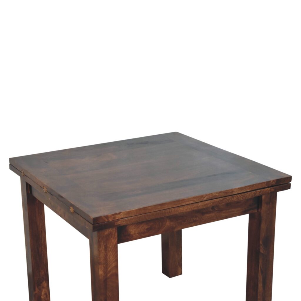 California Walnut Extendable Butterfly Dining Table - Image 6