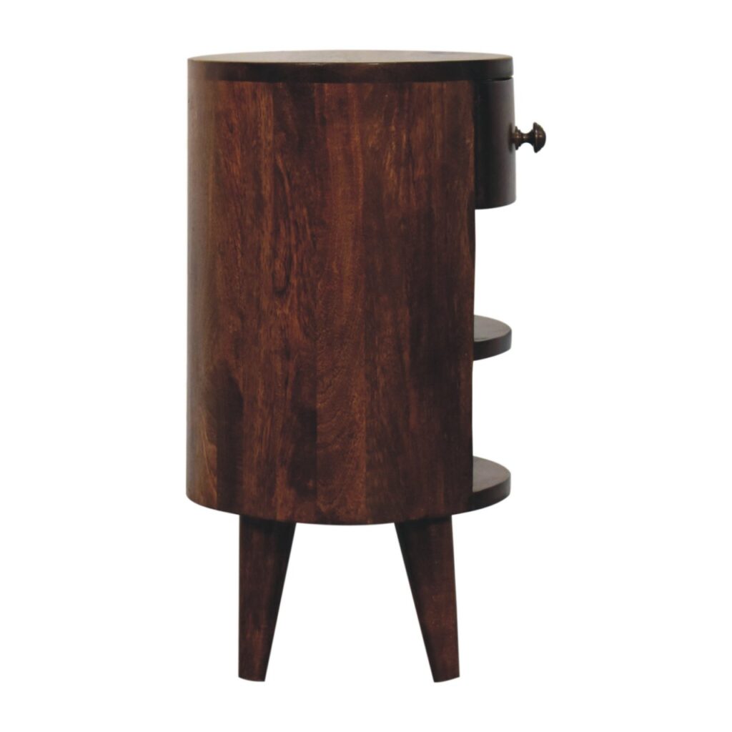 Cortez California Walnut Bedside - Image 9