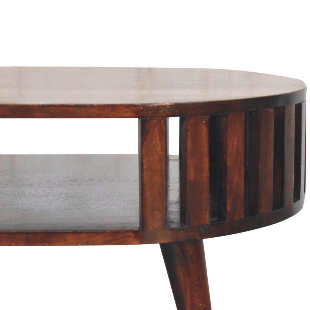 Ariella California Walnut Coffee Table - Image 4