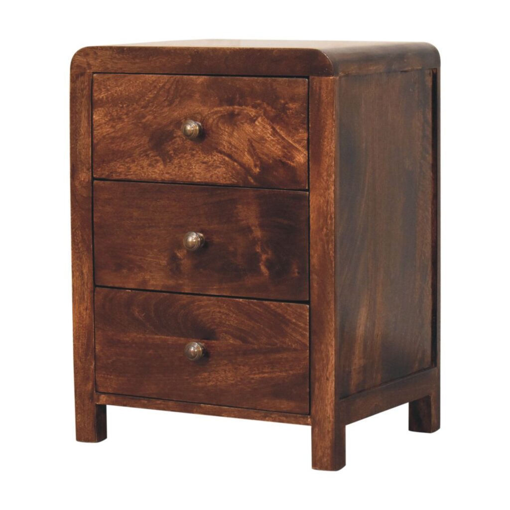 California Walnut Naya Bedside - Image 2