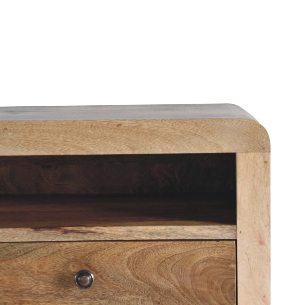 Chunky Oak-ish Floating Bedside - Image 5