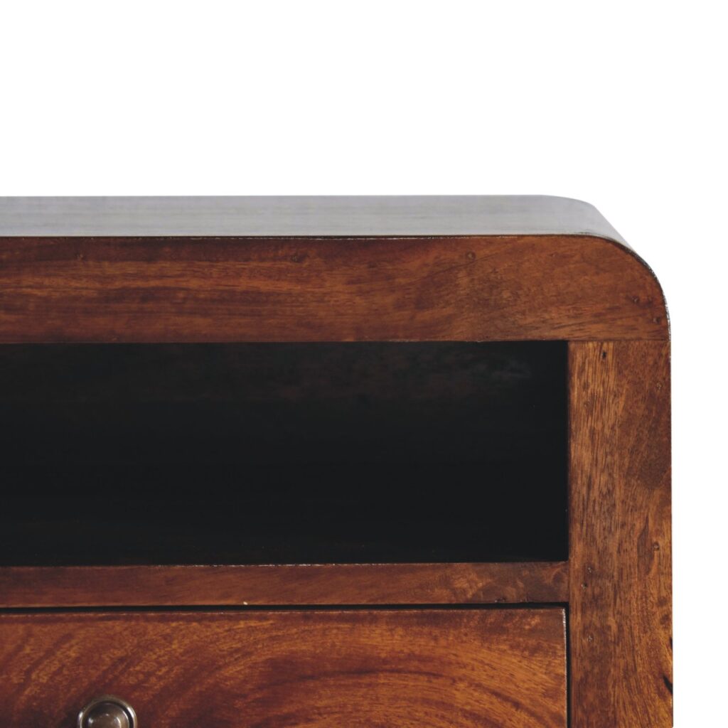 Chunky Chestnut Floating Bedside - Image 5