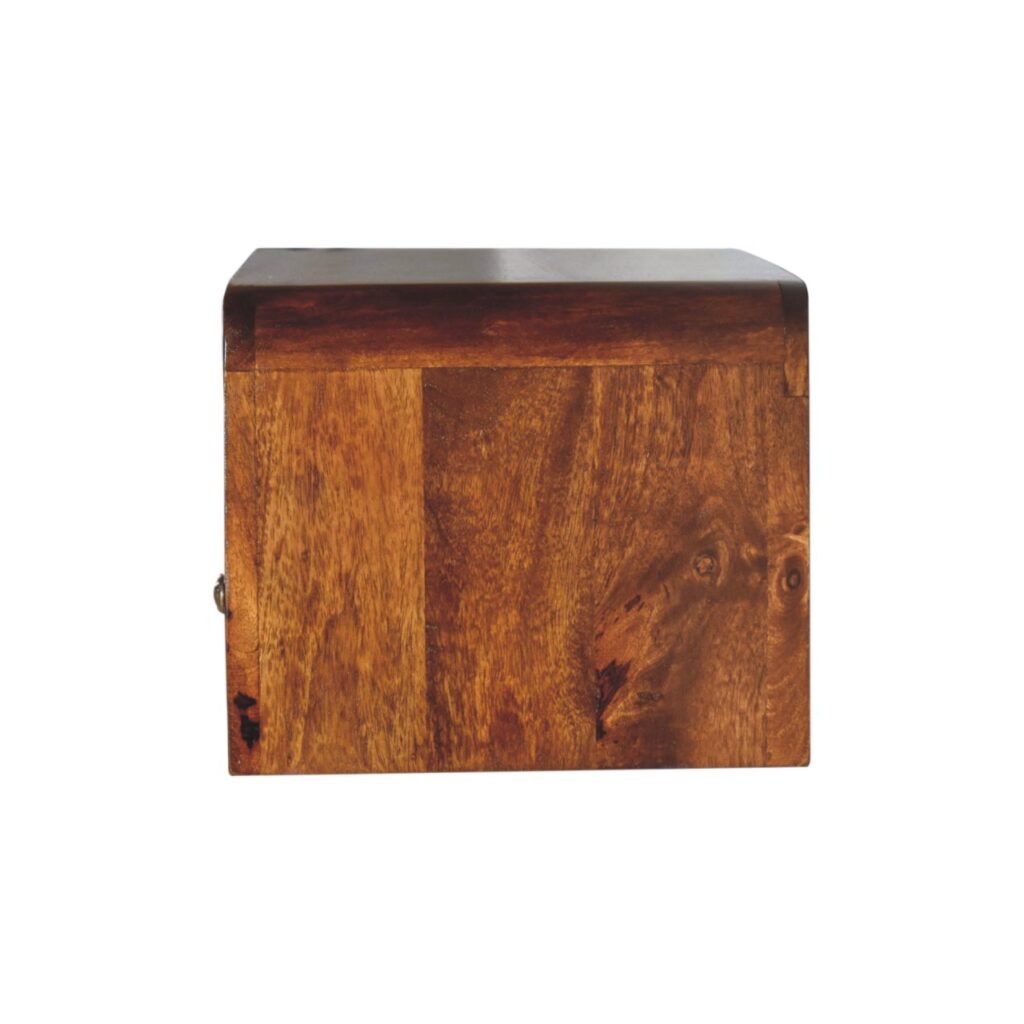 Chunky Chestnut Floating Bedside - Image 9