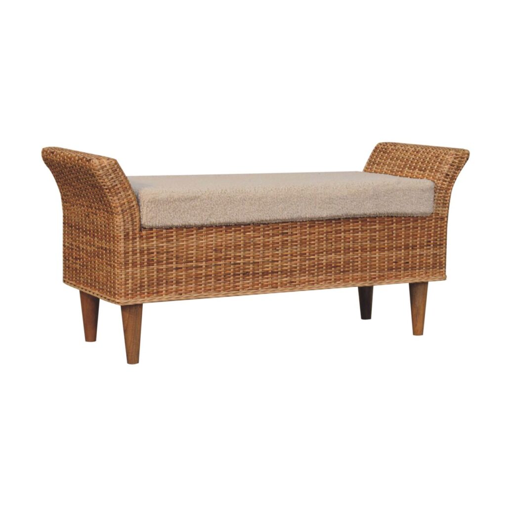 Riviera Woven Bench - Image 3