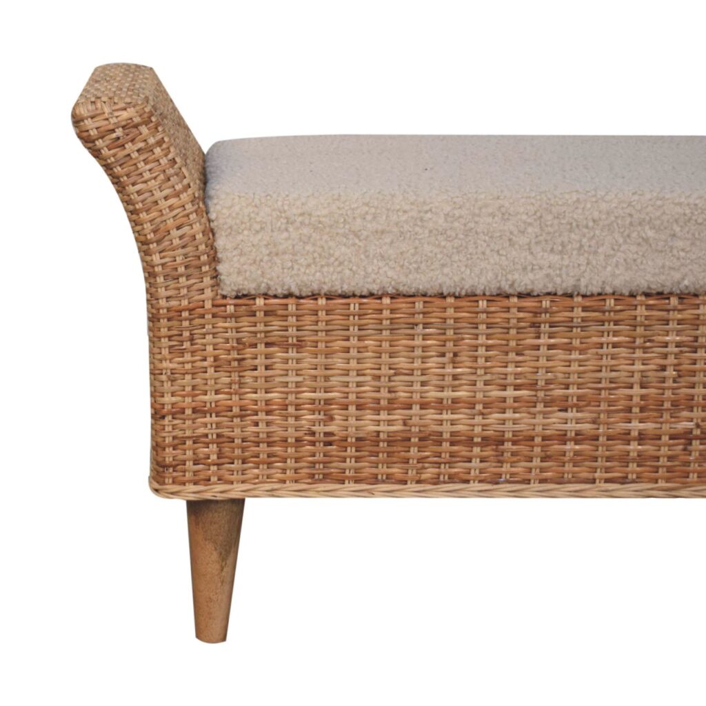 Riviera Woven Bench - Image 5