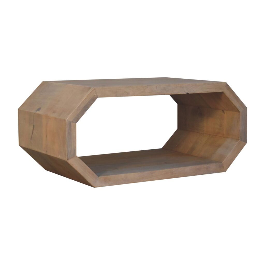 Hexagonal Marble Coffee Table - Image 4