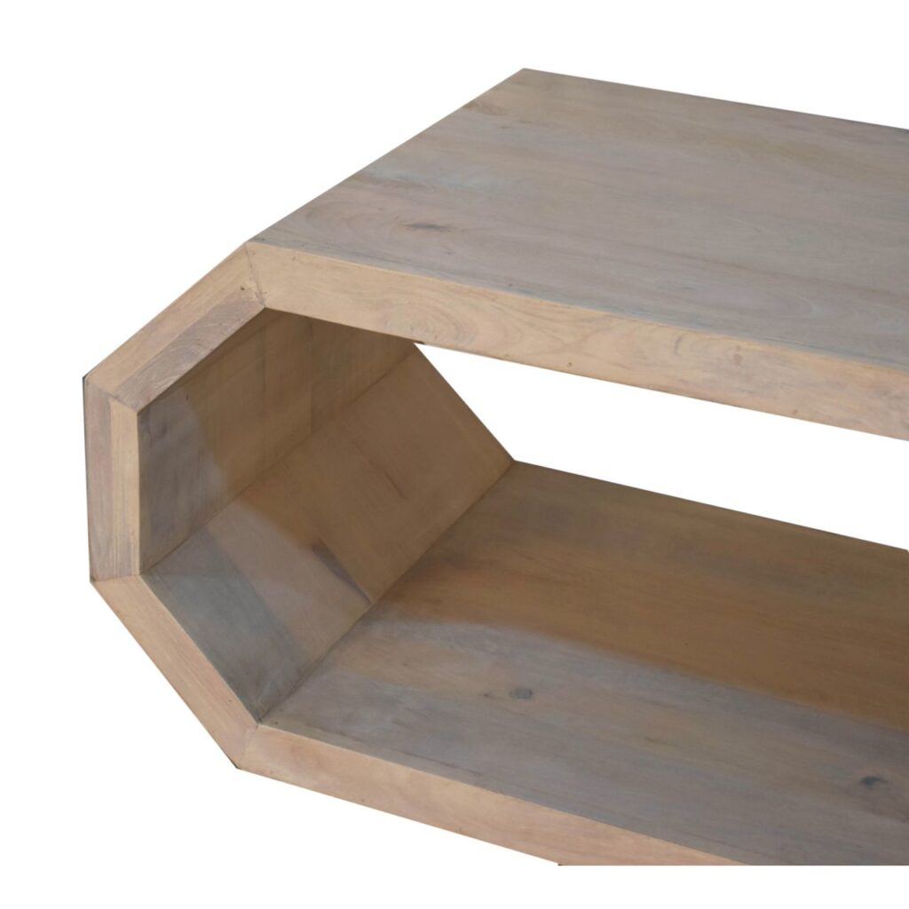 Hexagonal Marble Coffee Table - Image 6