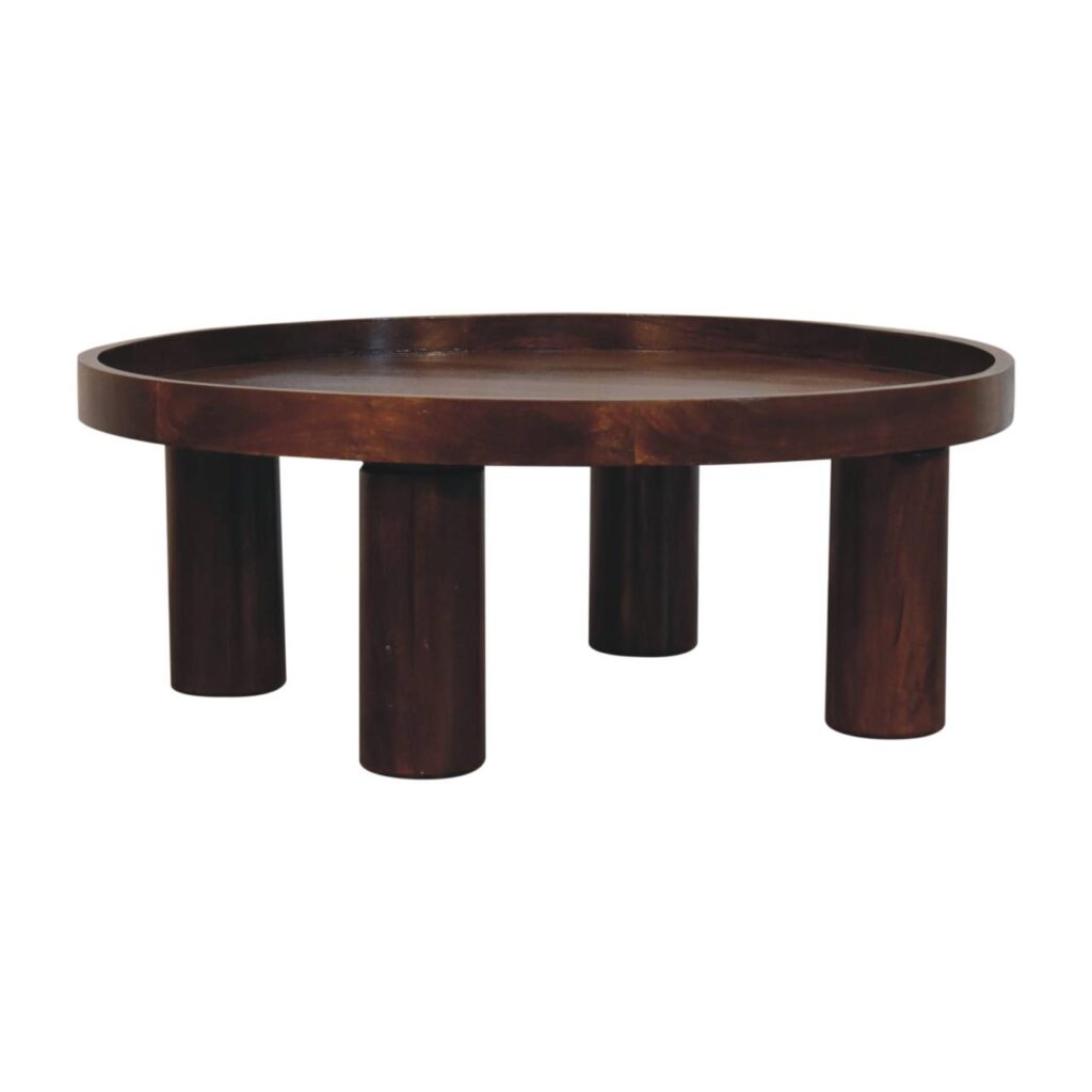 Crescent Chestnut Coffee Table - Image 3