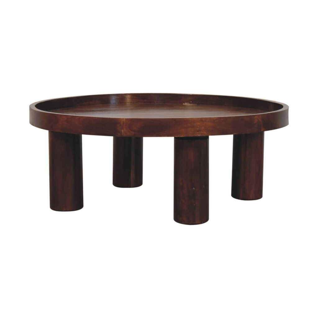 Crescent Chestnut Coffee Table - Image 4