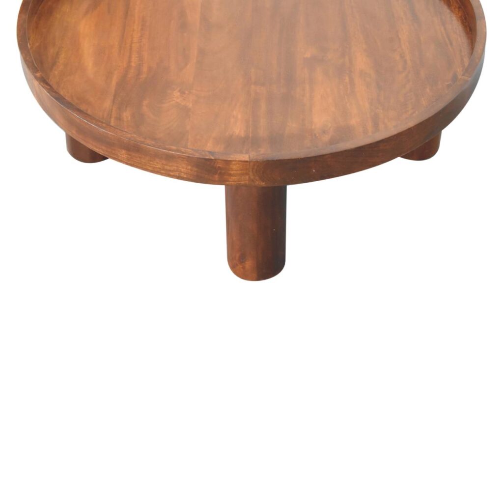 Crescent Chestnut Coffee Table - Image 6