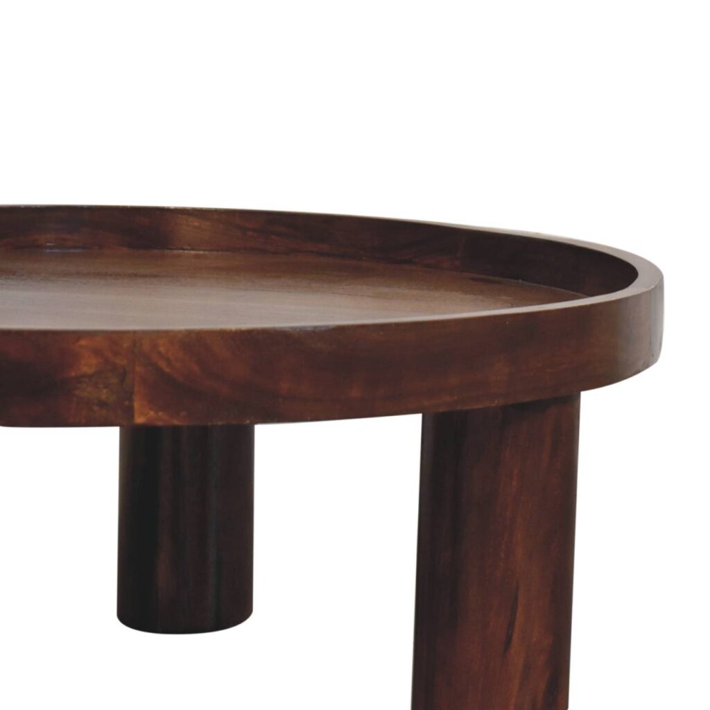 Crescent Chestnut Coffee Table - Image 8