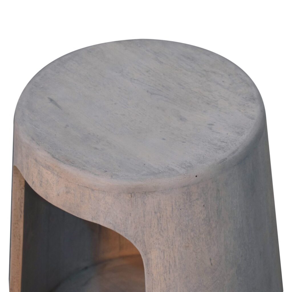 Acid Wash Open Side Table - Image 5