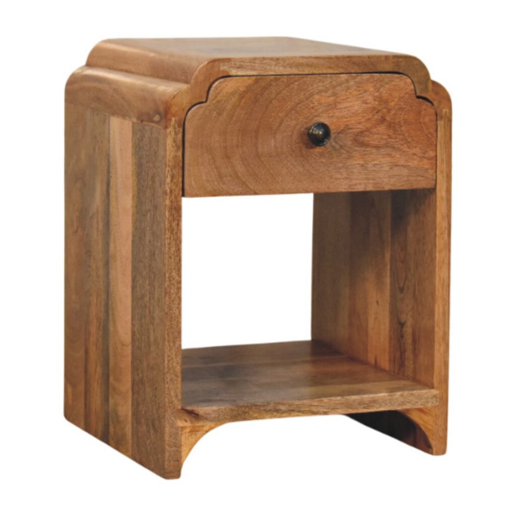 Avora Mini Chestnut Nightstand with 1 drawer - Image 3